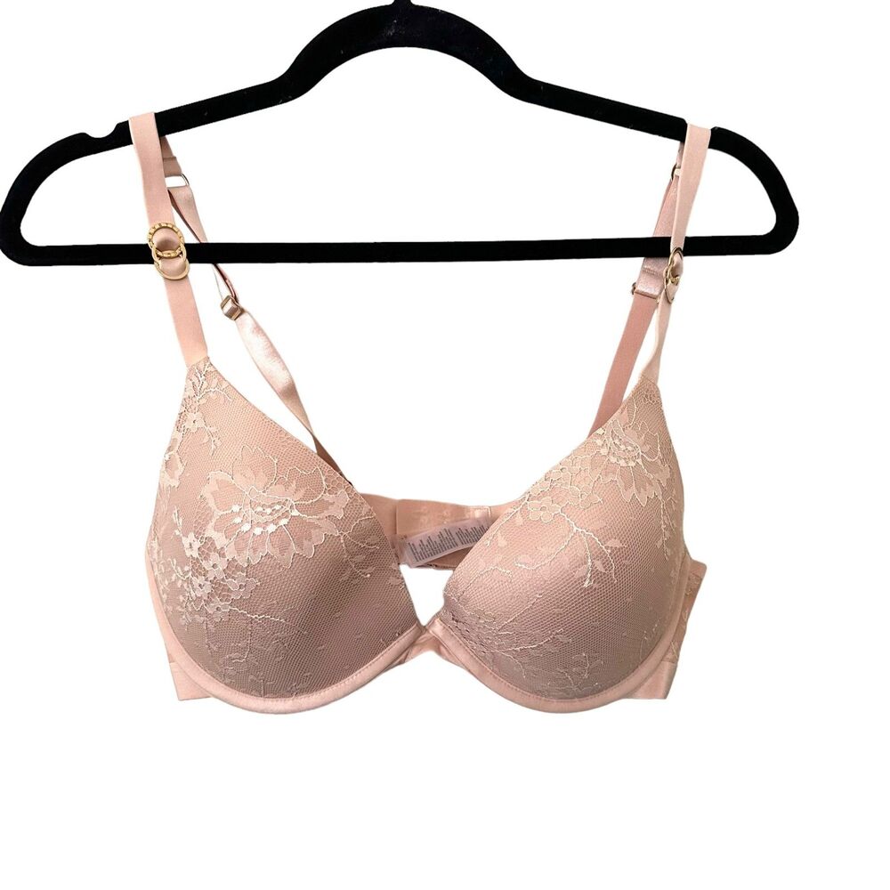 STELLA MCCARTNEY Lace Plunge Bra NWOT‎ Sz 36D